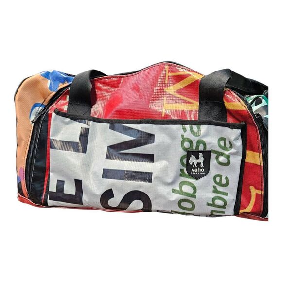 Vaho Trashion Grapic Sustainable Duffle Bag Ttravel Bag Luggage - Picture 5 of 11